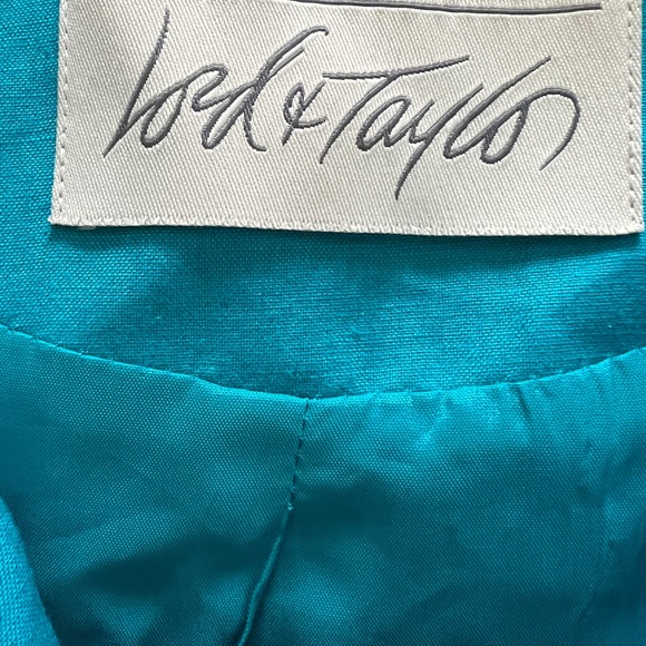Lord & Taylor Linen Skirt Set - Picture 6 of 8